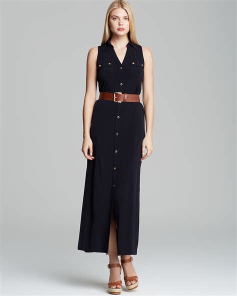 michael kors long grey maxi dress|michael kors sleeveless maxi dress.